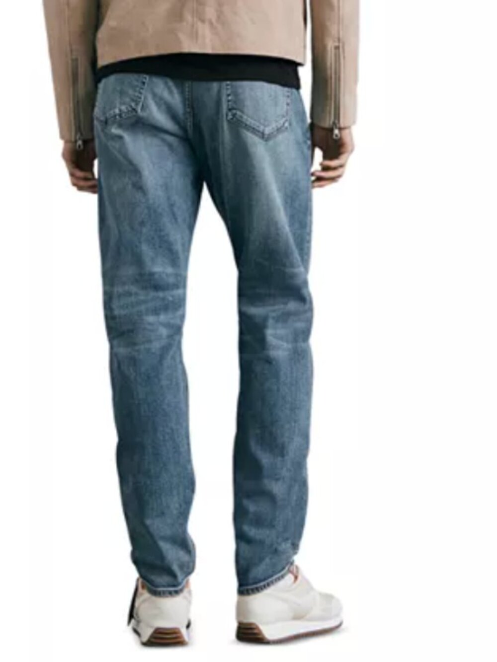Rag & Bone Slim Athletic Jeans Mens 34x31 Brent Wash Dark Wash Denim